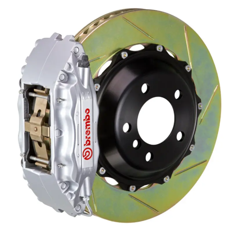 Brembo 05-13 Corvette Front Gt Bbk 6 Piston Cast 355X32 2Pc Rotor Slotted Type1-Silver 1