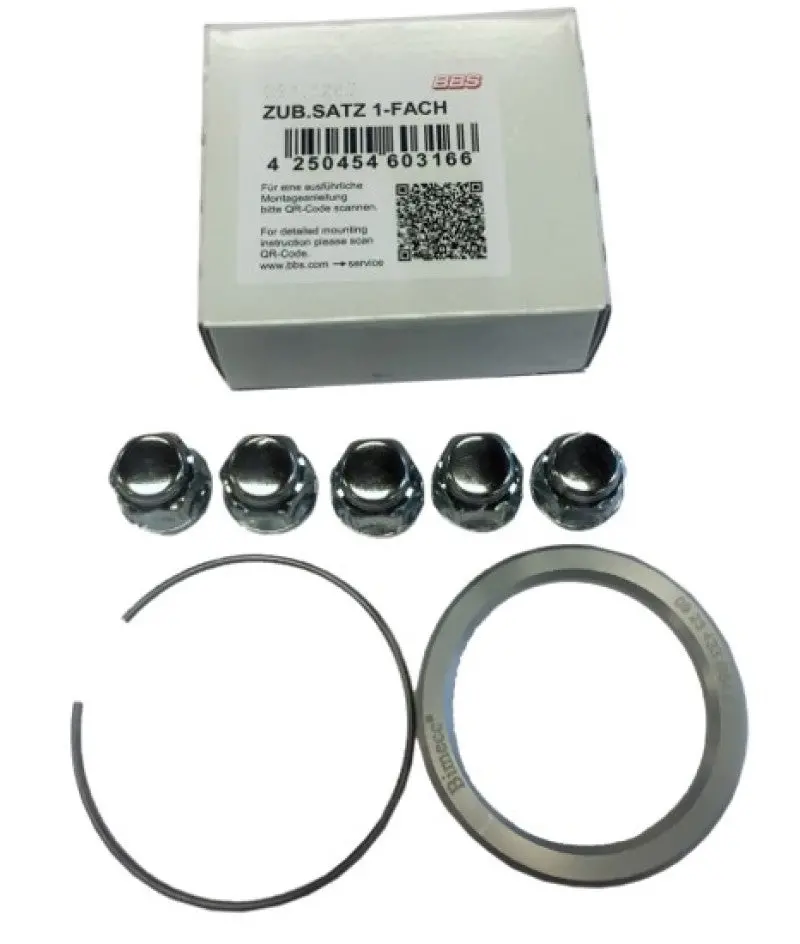 Bbs Pfs Lug Nut Kit – Jaguar & Land Rover, 5X108, 63.3Mm Bore, 14X1.5 Thread 1