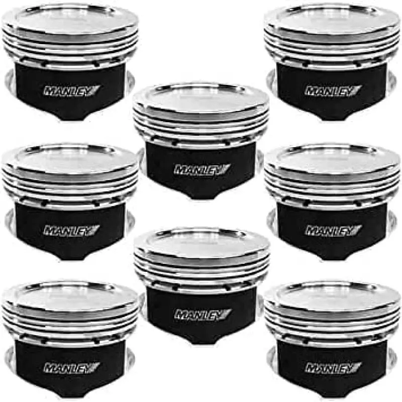 Manley Platinum Forged Pistons For 2018+ Ford Coyote 5.0L Dohc Engines – 6Cc Dish, 3.672" Bore, 10:1 Compression Ratio 1