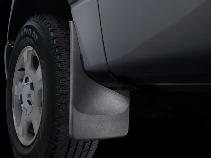 Weathertech No-Drill Mud Flaps For 2021+ Ford F-150 Tremor Edition – Black Finish 1