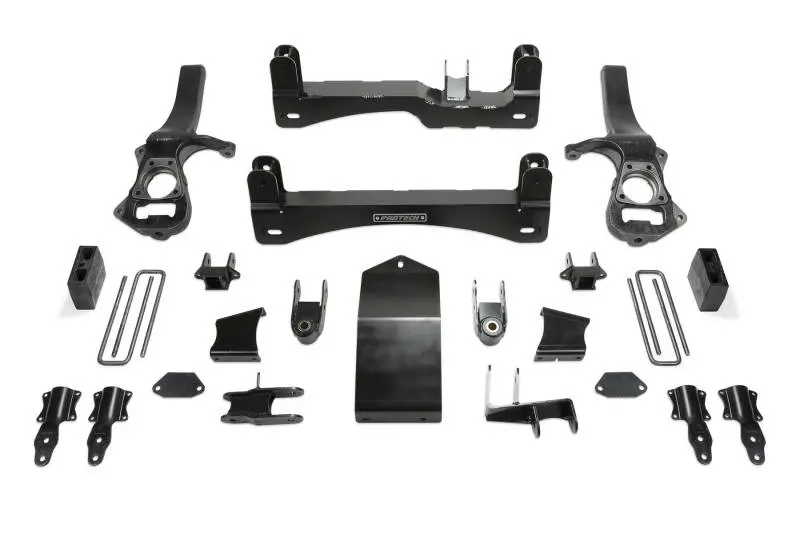Fabtech 6-Inch Lift System – Basic Kit With Adaptive Ride Control For 2019–2021 Gm C/K1500 Pickup Trucks 1