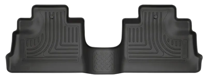 Husky Liners Weatherbeater Second-Row Floor Liners For 2011–2012 Jeep Wrangler Unlimited (4-Door) — Black 2